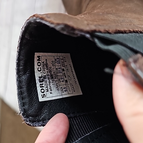 EUC Sorel 6.5 brown booties - Picture 4 of 11